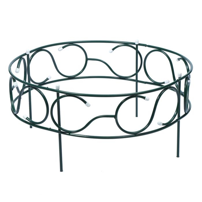 Грядка оцинкованная, 70 × 70 × 30 см, зелёная, «Декоративная» Грядка оцинкованная, 70 × 70 × 30 см, зелёная, «Декоративная»