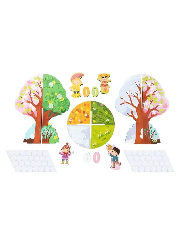 Игра развивающая на липучках "Времена года" 05948