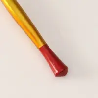 Ложка деревянная &laquo;Наша традиция&raquo;, полубаская, ручная роспись, 18.5&times;6.5 см, хохлома