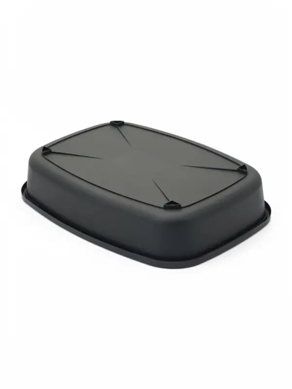 Туалет Айша XL с бортом 64&times;44&times;21 см серый FIX