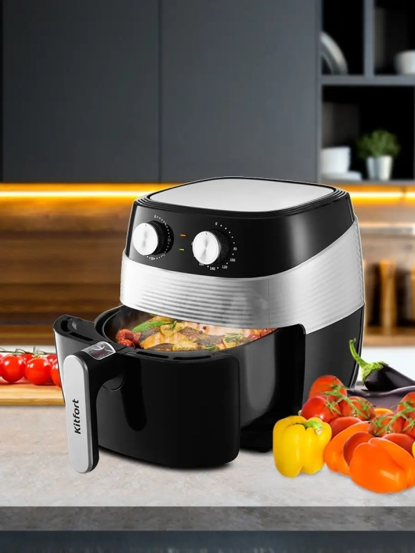 Аэрогриль электрический КТ-2223 - 3.5 л - 1400 Вт Аэрогриль электрический КТ-2223 - 3.5 л - 1400 Вт