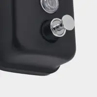 Диспенсер для жидкого мыла Stölz, механический, 500 мл, нержавеющая сталь, чёрный Диспенсер для жидкого мыла Stölz, механический, 500 мл, нержавеющая сталь, чёрный