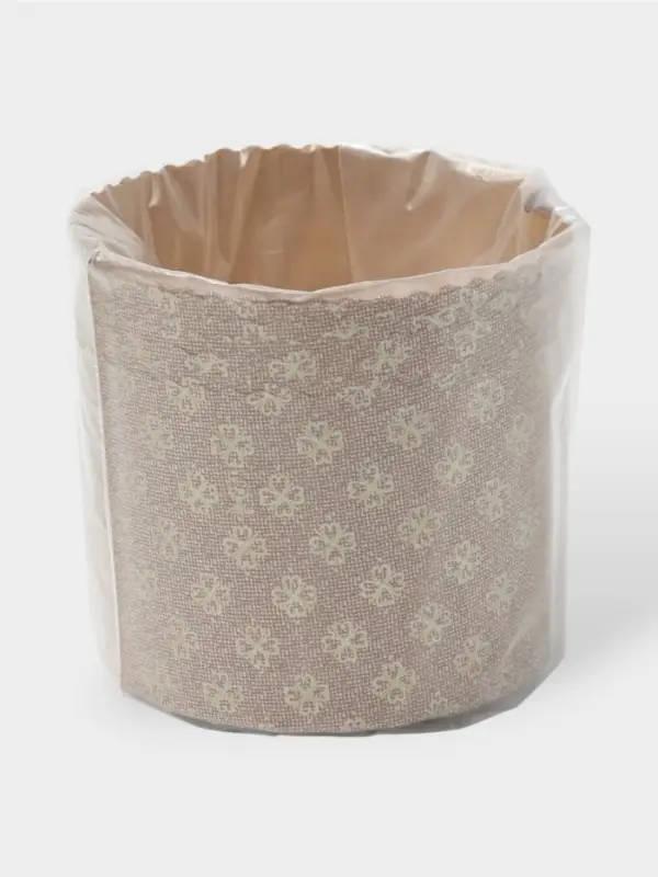 Формы для выпечки кулича бумажные &laquo;Классика&raquo;, одноразовые, набор 10 шт., 13.4&times;9.5 см, коричневые