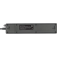 Удлинитель Power Cube, 3р/1.9м выкл.,3USB, 3.5кВт,16А,3x1,0 черн(PC-6B-2M)