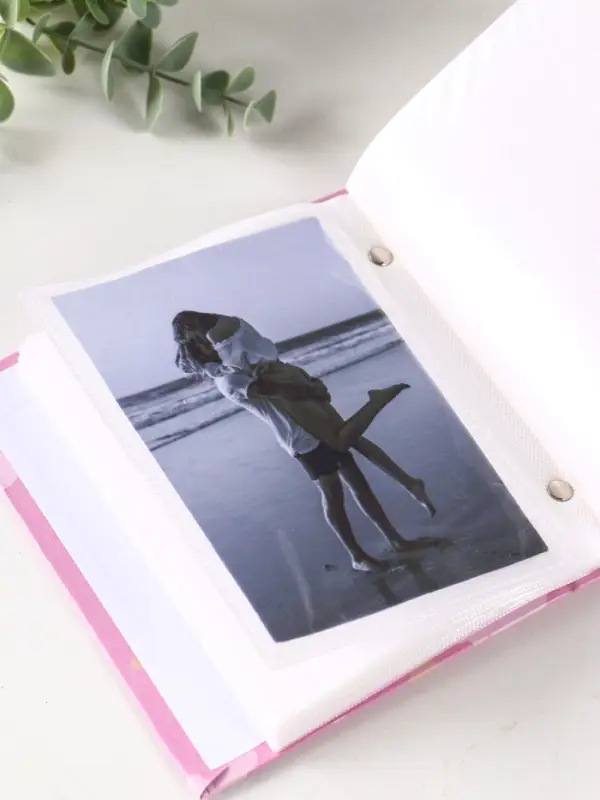 Фотоальбом 100 фото Фотоальбом 100 фото "Малышке" 10X15см, ПП карм., розовый