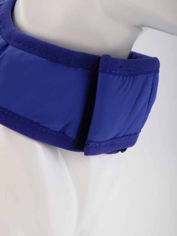 Куртка - попона двусторонняя, размер S (ДС 24, ОГ 38 см, вес 4-6 см), синяя