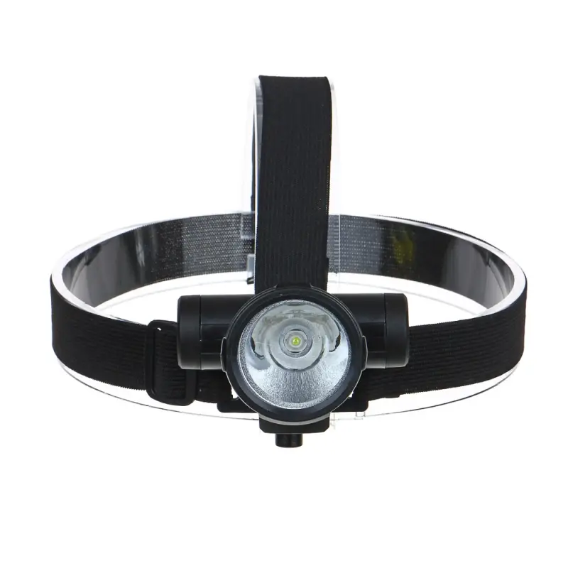 Фонарь налобный тм ЕРМАК, 1 LED, 3 Вт, 8х6х6,2 см, 2 режима, 1200мАч, USB кабель, пластик