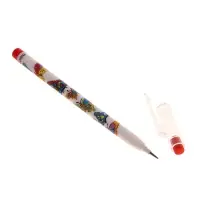 Карандаш секционный с ластиком "Бабочки", микс (цена за 1 шт.) Карандаш секционный с ластиком "Бабочки", микс (цена за 1 шт.)