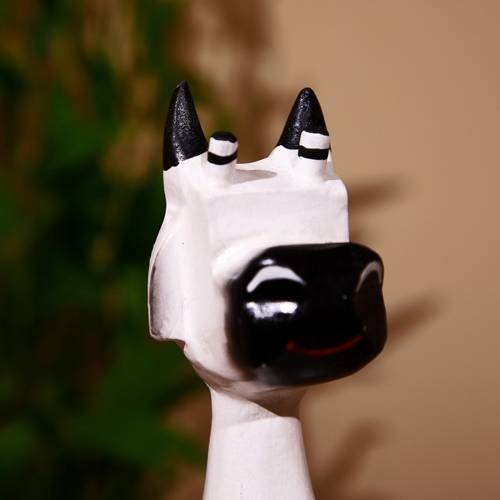 Сувенир  Сувенир "Коровка" висячие лапки, дерево 30 см