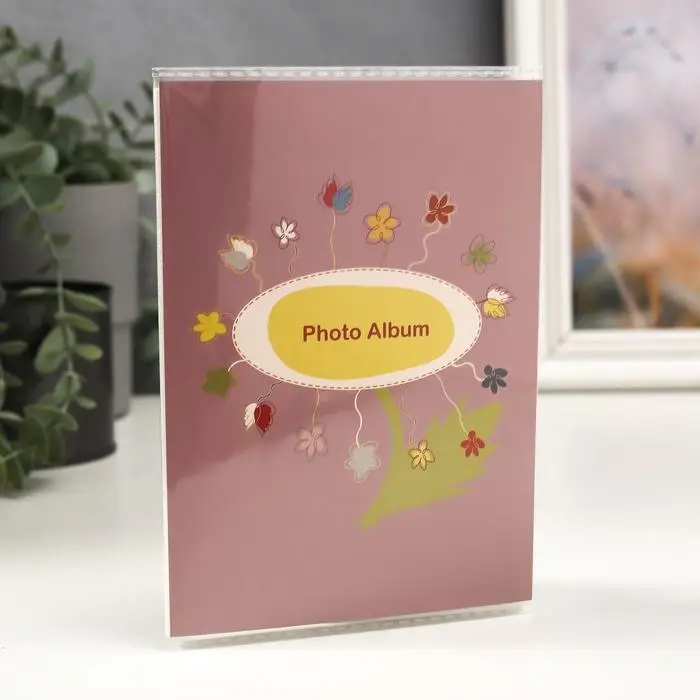 Фотоальбом на 36 фото 10×15 см «Розовый» Фотоальбом на 36 фото 10×15 см «Розовый»