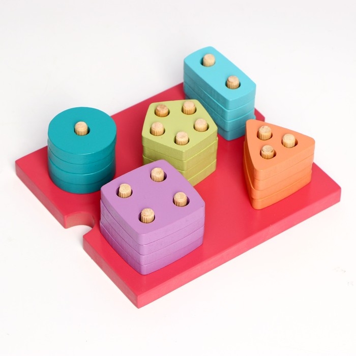 Детская развивающая пирамидка, 16 × 14 × 6 см Детская развивающая пирамидка, 16 × 14 × 6 см