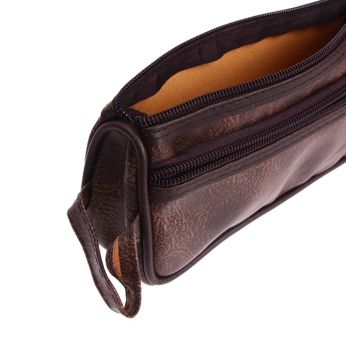 Пенал школьный на молнии, кожзам, 2 отделения, МИКС Пенал школьный на молнии, кожзам, 2 отделения, МИКС