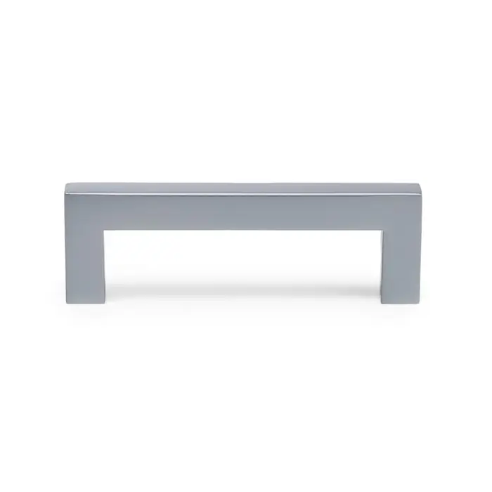 Ручка-скоба CAPPIO SQUARE RSC008, нержавеющая сталь, м/о 96 мм, цвет графит