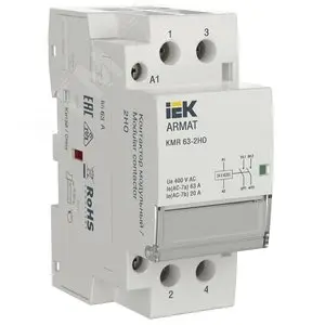 Контактор модульный KMR 63А 24В AC/DC 2НО