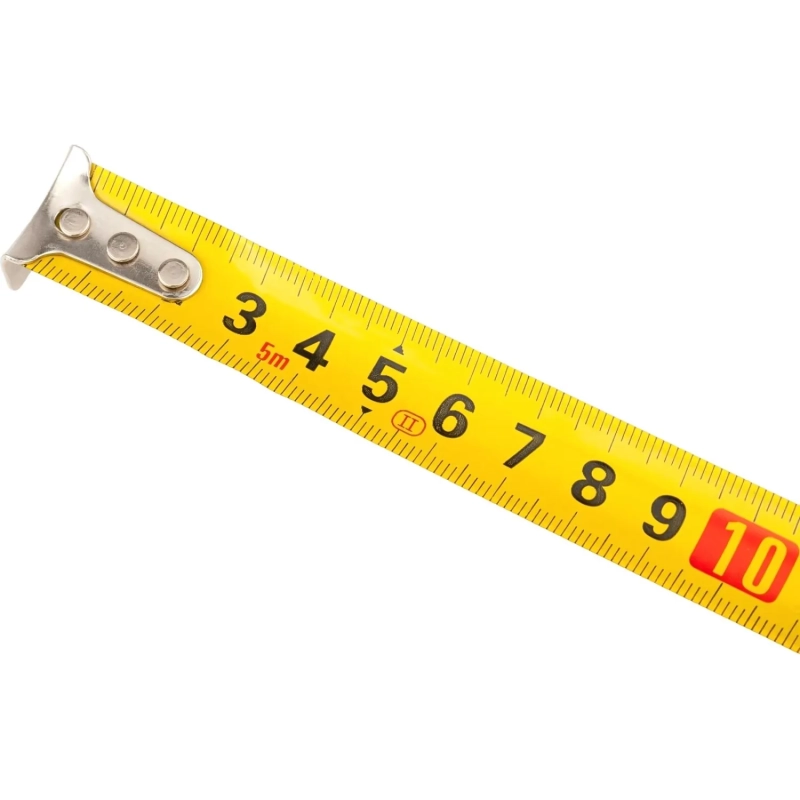 Рулетка SPARTA Elastica 5мх18мм, обрезин.корпус (31312)