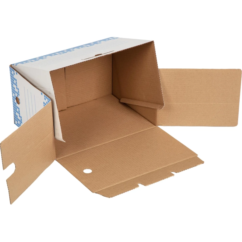 Короб архивный  Attache Selection 200 мм Т24 синий выруб.замок