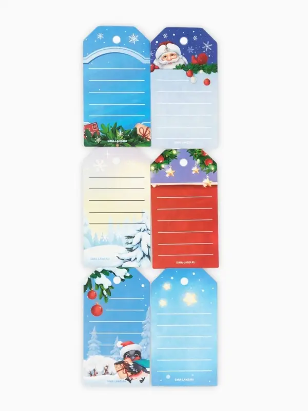 Шильдик декоративный в наборе &laquo;Новый год&raquo;, лошади, 9&times;5 см