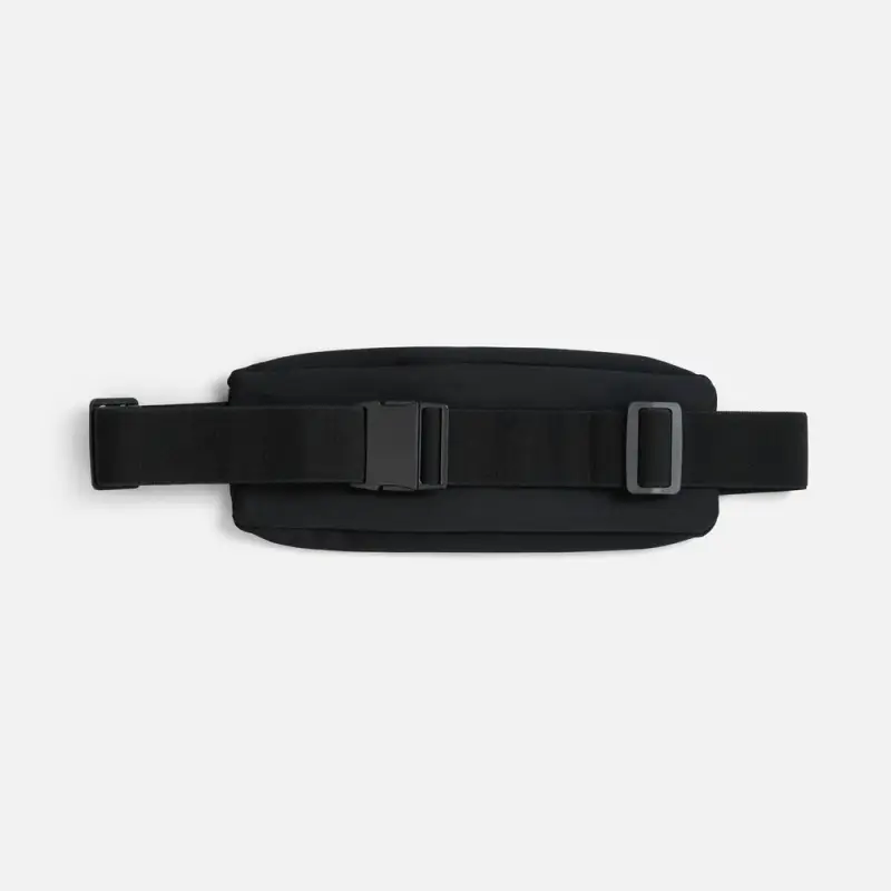 Спортивная поясная сумка Springa, черная Спортивная поясная сумка Springa, черная