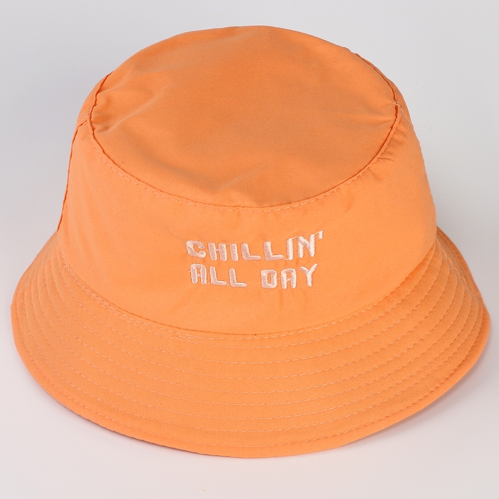 Панама детская для мальчика Chillin, цвет оранжевый, р-р 54 Панама детская для мальчика Chillin, цвет оранжевый, р-р 54