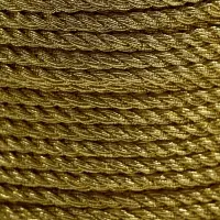 Нить для плетения, d=4 мм, 15&plusmn;1 м, цвет золотой