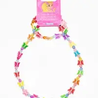 Набор детских украшений &laquo;Выбражулька. Бабочки&raquo;, 2 предмета: бусы 35 см, браслет, d=6 см, цветной