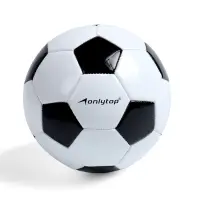 Футбольный мяч ONLYTOP Classic, машинная сшивка, 32 панели, р. 5, PVC