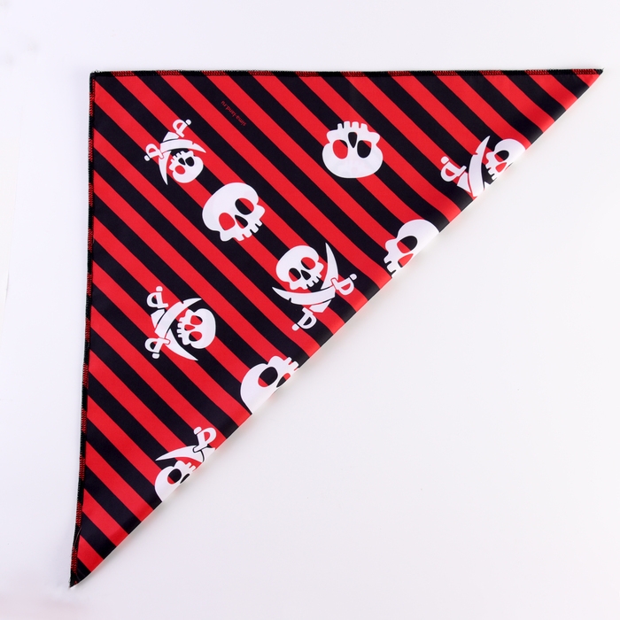 Бандана «Настоящий пират», детская, 50х50 см Бандана «Настоящий пират», детская, 50х50 см