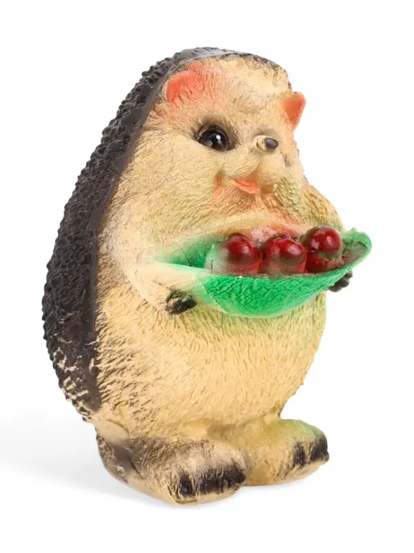 Садовая фигура из гипса &laquo;Ёжик с ягодами&raquo;,12&times;10&times;16 см