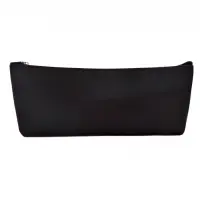 Пенал школьный на молнии Calligrata &laquo;Собачка&raquo;, 1 отделение, плоский, с рисунком, ПВХ, чёрный