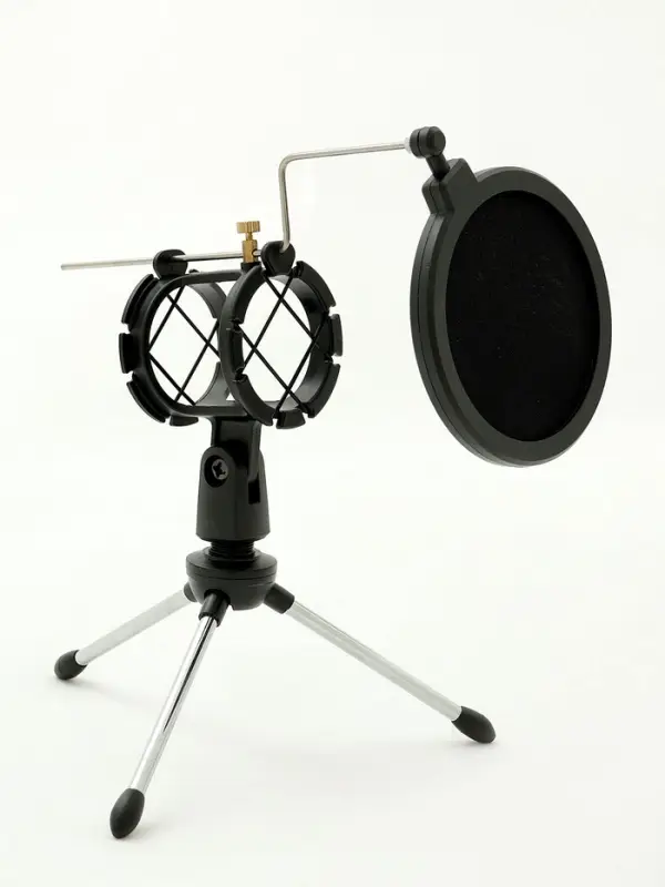 Микрофонная стойка настольная с поп-фильтром