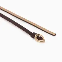 Ремень жен 01-01-01-07, Июнь2514, 1*0,3*110 см, без винта, пряж золото, затяж, корич Ремень жен 01-01-01-07, Июнь2514, 1*0,3*110 см, без винта, пряж золото, затяж, корич