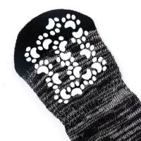 Носки нескользящие "Лапки", S (5,5 * 14 см), набор 4 шт, чёрные Носки нескользящие "Лапки", S (5,5 * 14 см), набор 4 шт, чёрные