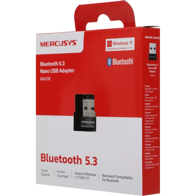 Сетевой адаптер Bluetooth адаптер Mercusys MA530