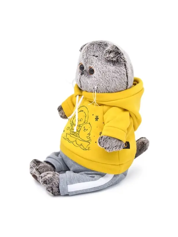 Мягкая игрушка &laquo;Кот Басик&raquo;, в спортивном костюме, 22 см