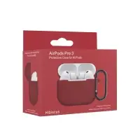 Чехол для AirPods Pro 3 с карабином №10 Hibiscus