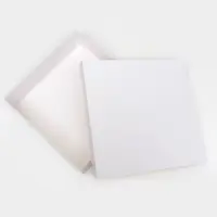 Коробка подарочная складная, упаковка, крышка-дно, белая, 30&times;30&times;8 см