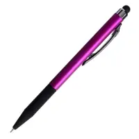 Ручка шариковая Vinson. SCHOLAR, автоматическая, синий стержень, узел 0.7 мм, на масляной основе, резиновый упор, МИКС