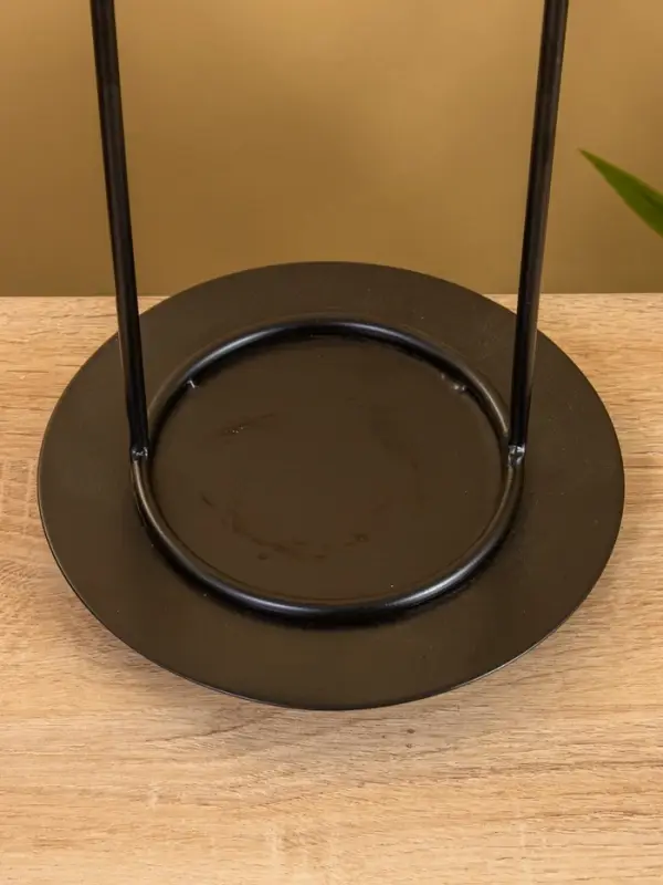 Подсвечник со стеклом Подсвечник со стеклом "Гейт" алюминий 18х18х29 см