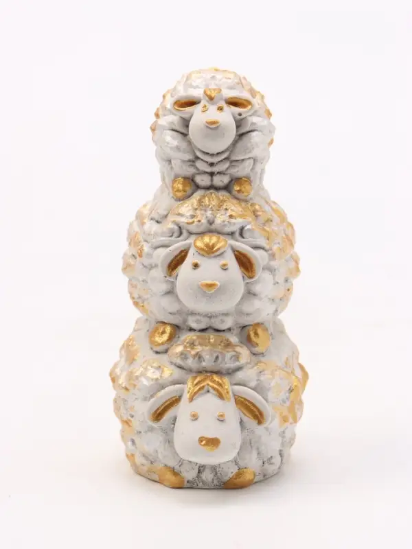 Фигурка декоративная &laquo;Семья&raquo;, 10&times;6&times;4 см, серая