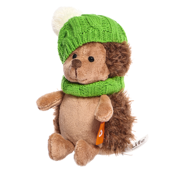 Мягкая игрушка «Ежик Колюнчик: Весёлая прогулка», 15 см