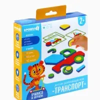 Детская развивающая игра Крошка Я &laquo;Маленький строитель / Транспорт&raquo;, EVA + карточки, виды МИКС, Крошка Я
