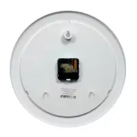 Часы настенные, серия: Классика, d=30 см, плавный ход, серебряный обод