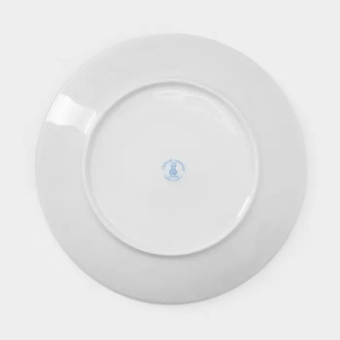 Набор фарфоровых тарелок «Зимний лес», 6 предметов, d=24 см, микс Набор фарфоровых тарелок «Зимний лес», 6 предметов, d=24 см, микс