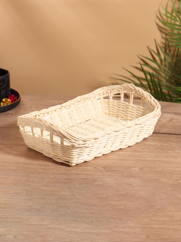 Корзина плетеная 27x19x9 см, ротанг