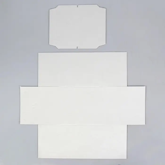 Коробка для торта, белая, 24&times;24&times;20 см