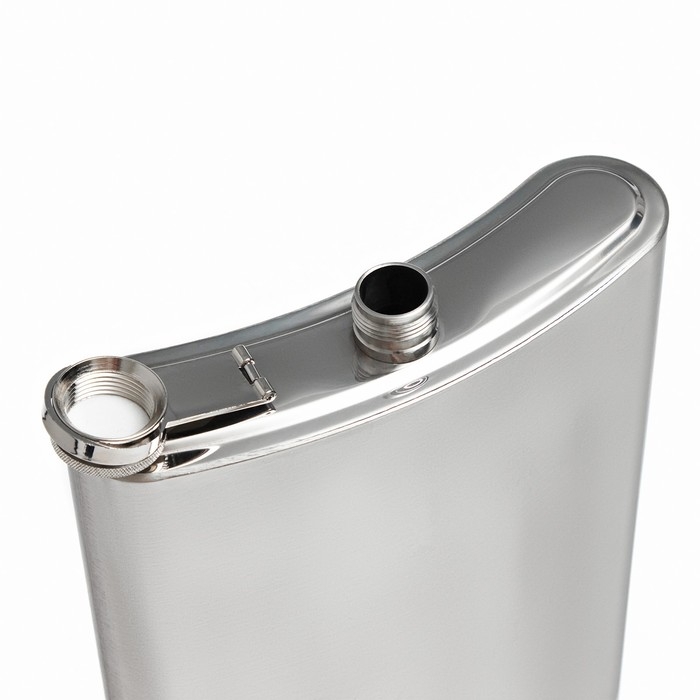 Фляжка для алкоголя 1.92 л, Фляжка для алкоголя 1.92 л, "Гигант", нержавеющая сталь, подарочная, 64 oz