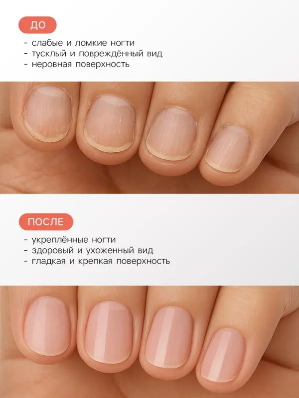 Лак-уход лечебная серия JEANMISHEL 8 в 1 мультикомплекс, 6 мл