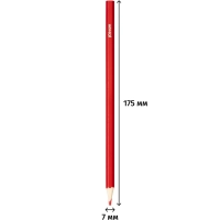 Карандаши цветные 18 цв/наб, 6-гранные Комус Класс Максики классические