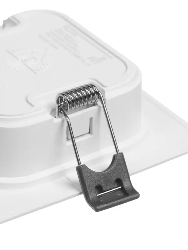 Светильник встраиваемый &laquo;Даунлайт&raquo;, светодиодный, 5 Вт, 4000K, 475 Лм, 220 В, 90&times;25 мм, квадратный, белый