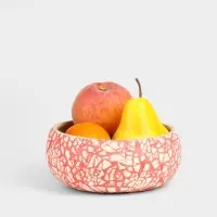 Ваза для фруктов, 15&times;15&times;6 см, бамбук